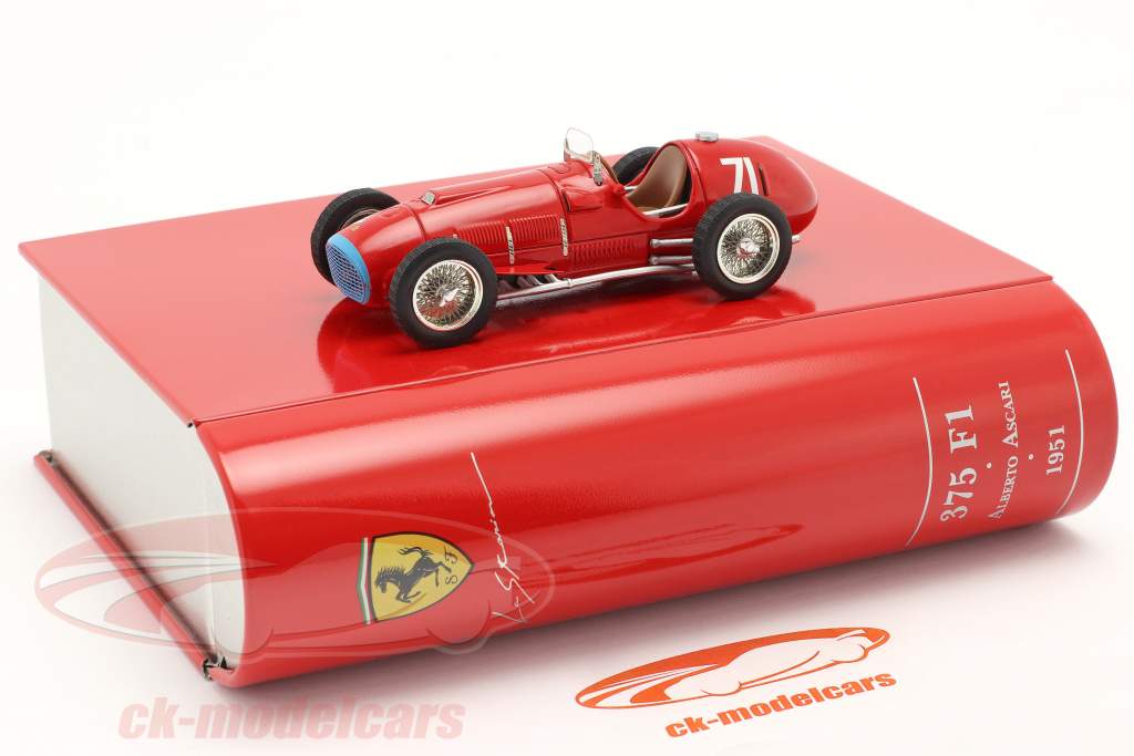 A. Ascari Ferrari 375 Alemán GP Nürburgring Fórmula 1 1951 1:43 Ixo