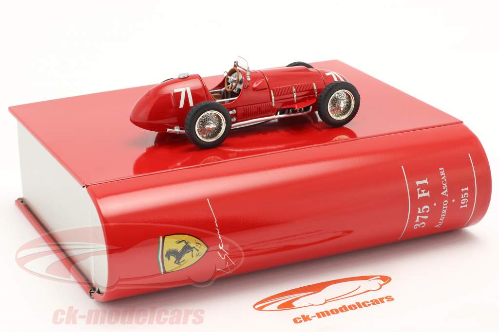 A. Ascari Ferrari 375 Alemán GP Nürburgring Fórmula 1 1951 1:43 Ixo