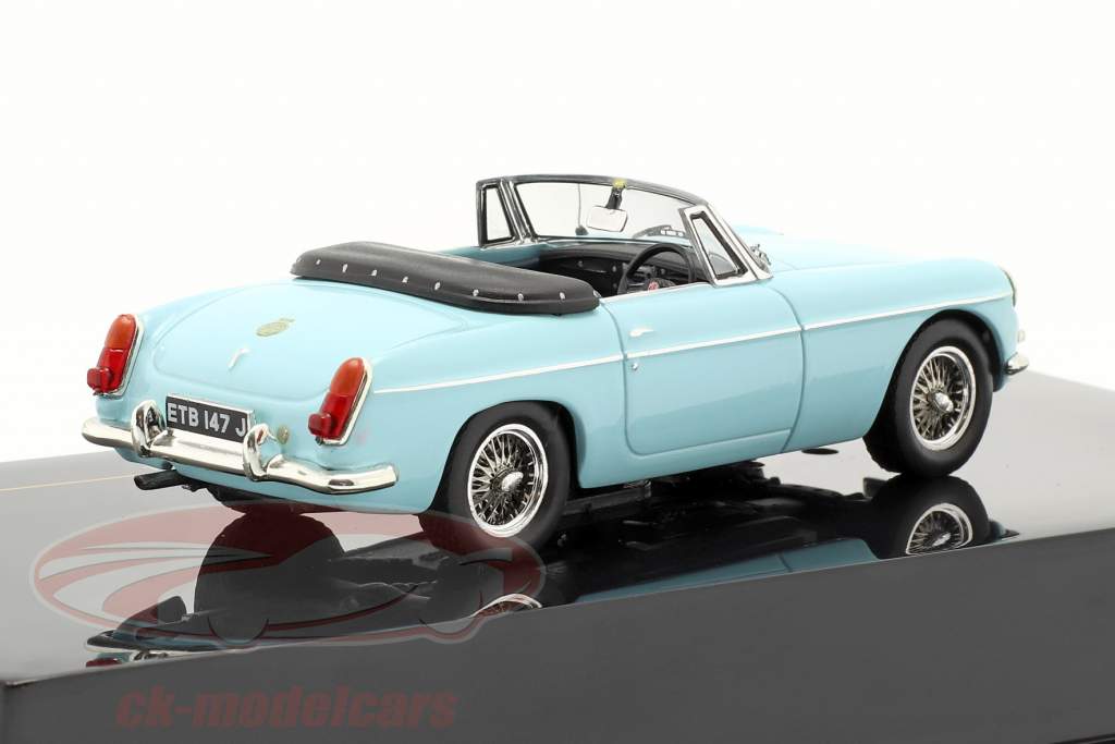 MG乙敞篷车L出厂年份1964浅蓝色1:43 IXO