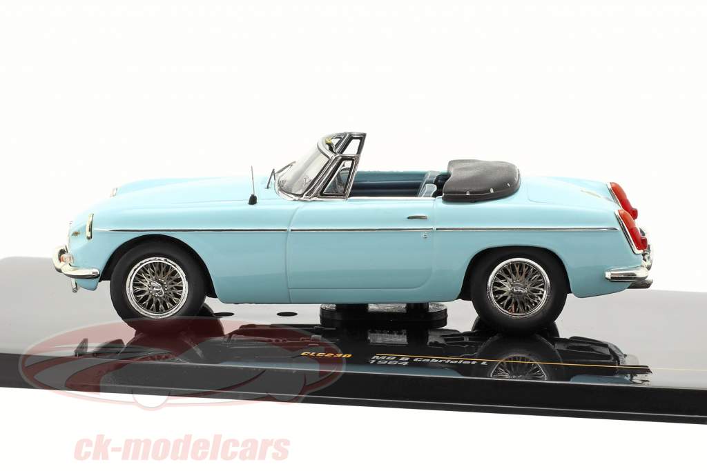 MG乙敞篷车L出厂年份1964浅蓝色1:43 IXO