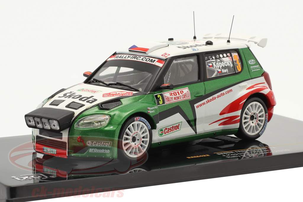 Skoda Fabia S2000 Kopecky #3, Stray Monte Carlo Rally 2010 1:43 Ixo