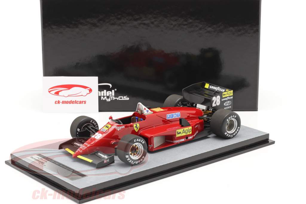 S. Johansson Ferrari 156/85 #28 Tedesco GP formula 1 1985 1:18 Tecnomodel