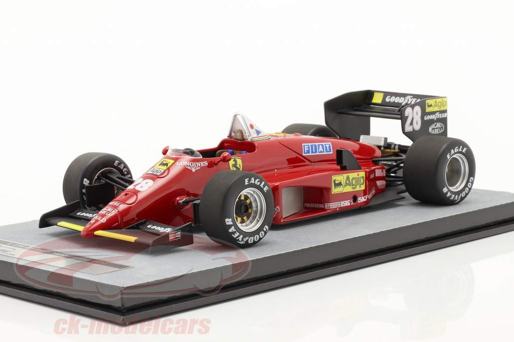 S. Johansson Ferrari 156/85 #28 Tedesco GP formula 1 1985 1:18 Tecnomodel