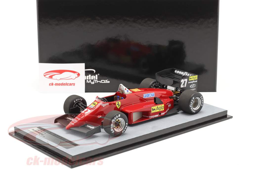 M. Alboreto Ferrari 156/85 #27 vinder Canadisk GP formel 1 1985 1:18 Tecnomodel