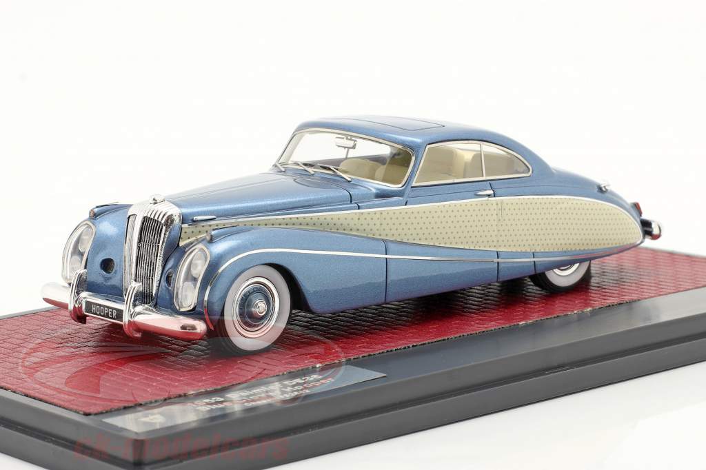 Daimler DE36 Blue Clover Hooper 1953 Светло-синий металлический 1:43 Matrix