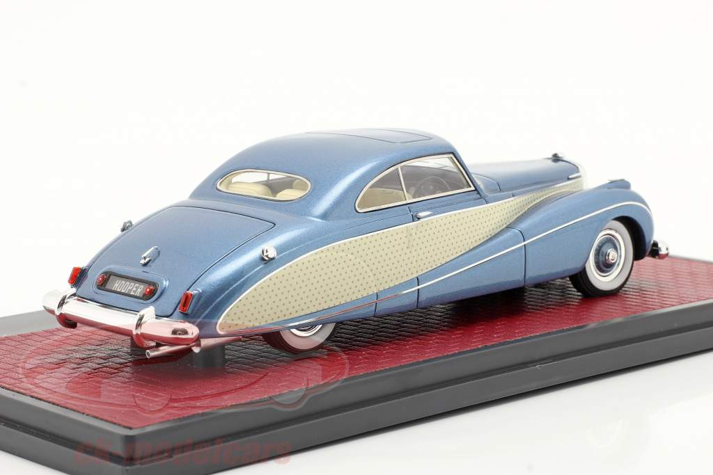 Daimler DE36 Blue Clover Hooper 1953 Светло-синий металлический 1:43 Matrix