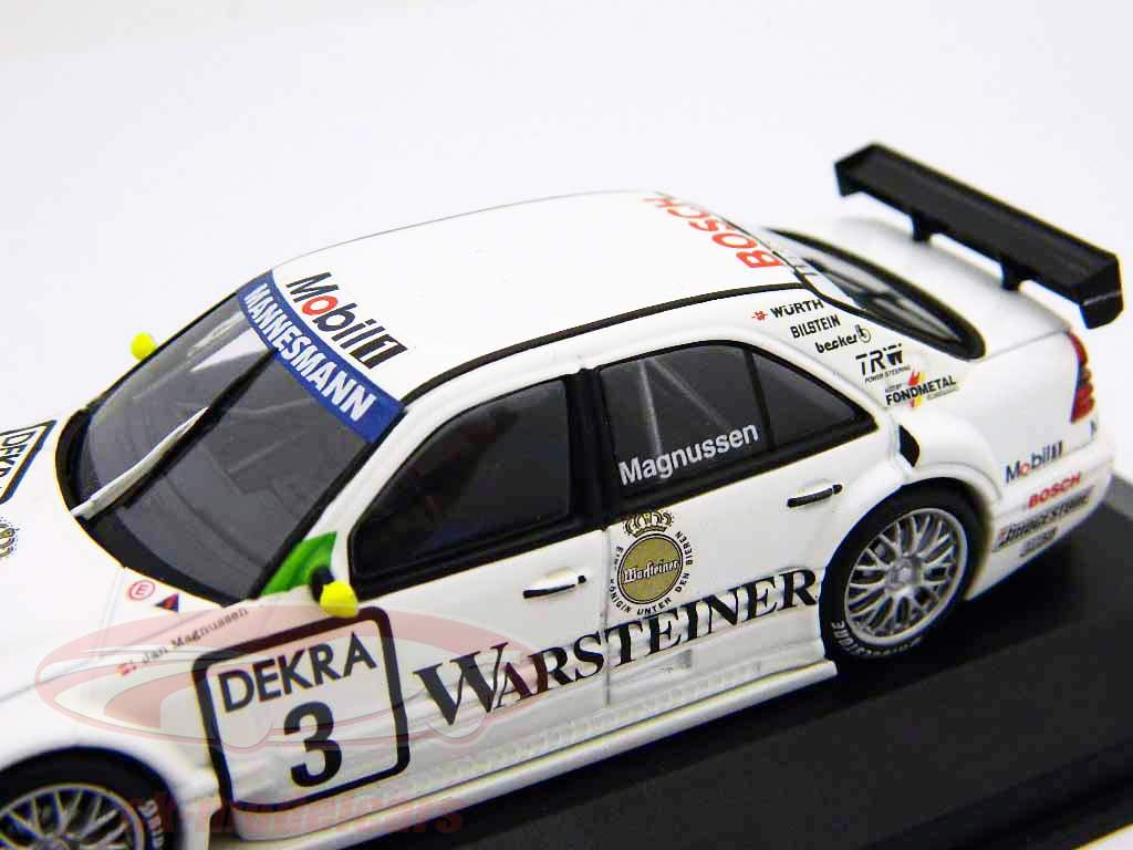 J. Magnussen Mercedes Classe C AMG Équipe #3 DTM 1996 1:43 Minichamps