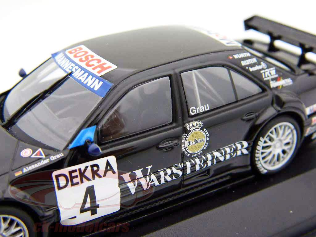 Un gris Mercedes C-Class #4 DTM 1996 AMG équipe Minichamps 1:43