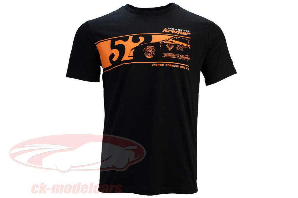 T-Shirt Kremer Racing Jägermeister Porsche 935 K3 黒