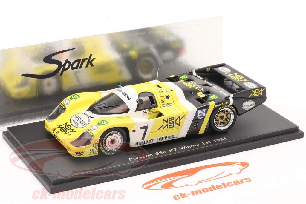 Porsche 956 N° 7 Winner 24h LeMans 1984 Ludwig / Pescarolo Spark 1:43
