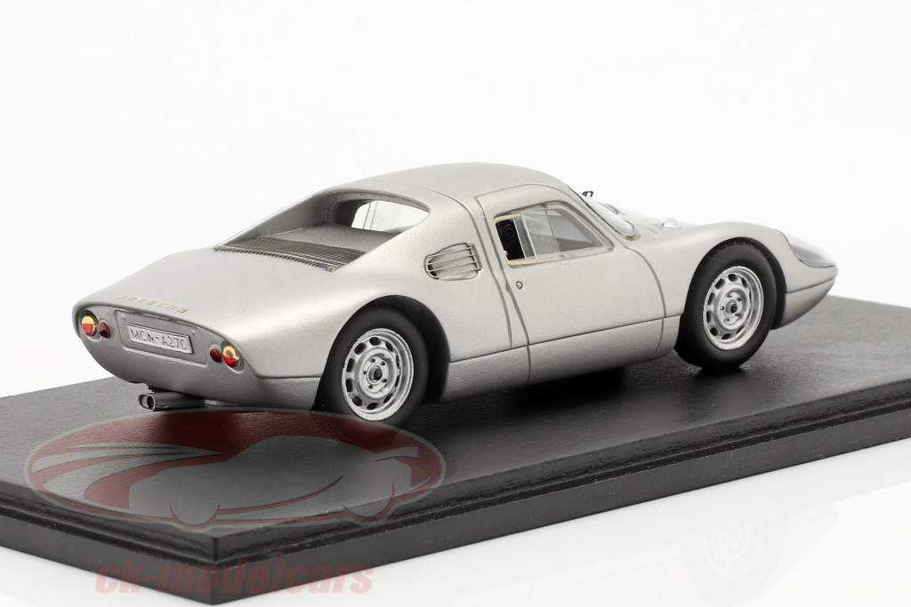 Porsche 904 Pressemeddelelse silver 1:43 Spark