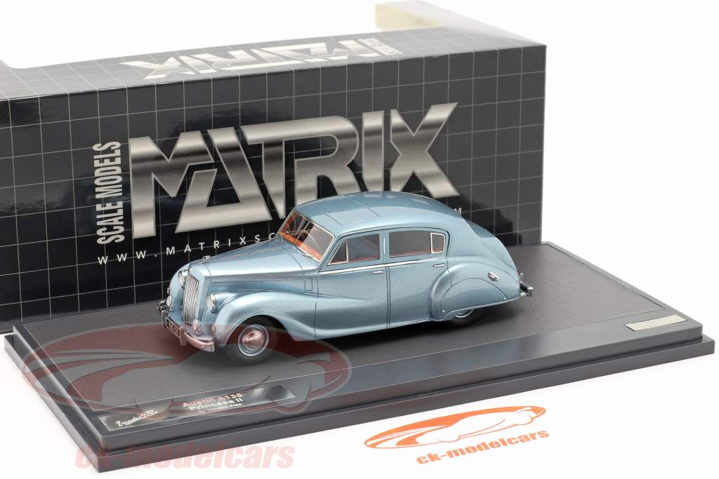 Austin A135 Princess II 年 1950 ブルー メタリック 1:43 Matrix