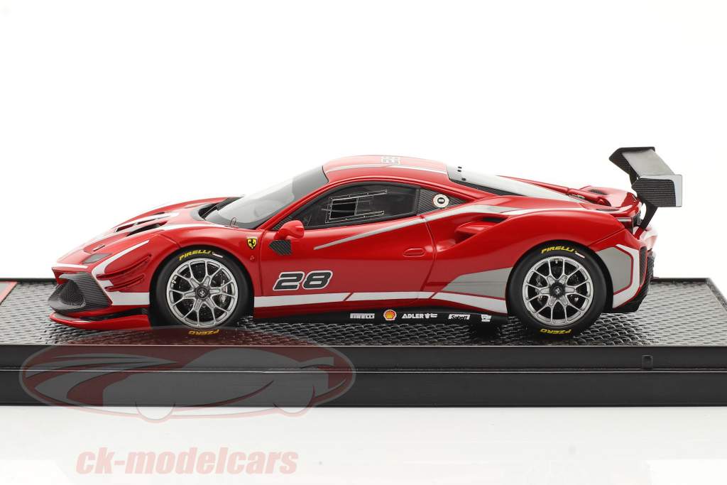 Ferrari 488 Challenge Evo #28 2020 corsa red 1:43 BBR