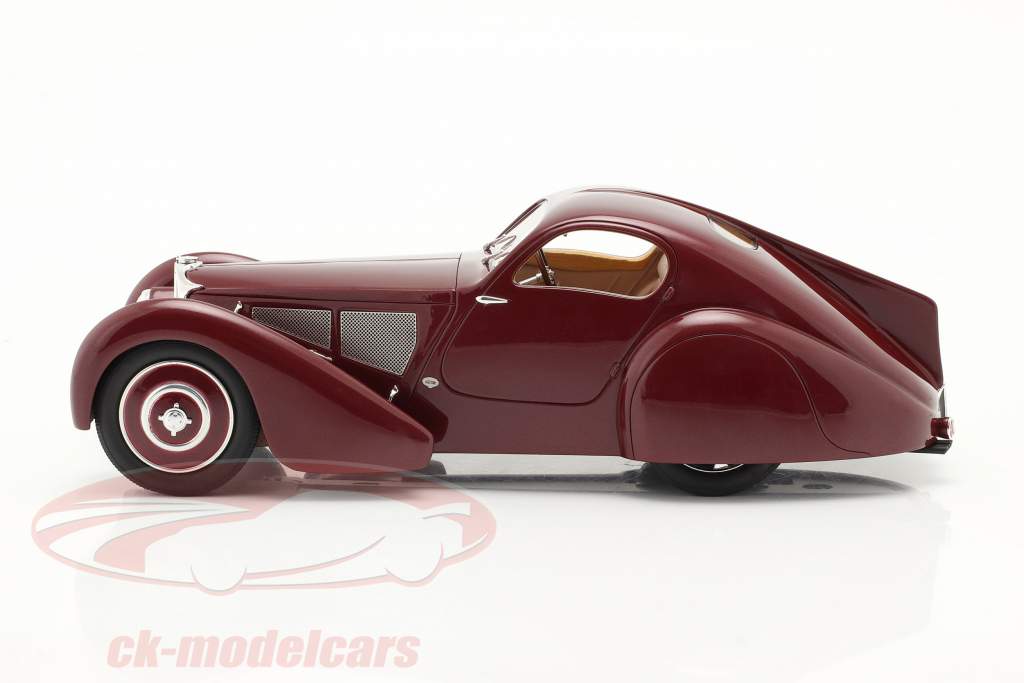 Bugatti タイプ 51 Dubois Coupe 1931 赤茶色 1:18 Cult Scale