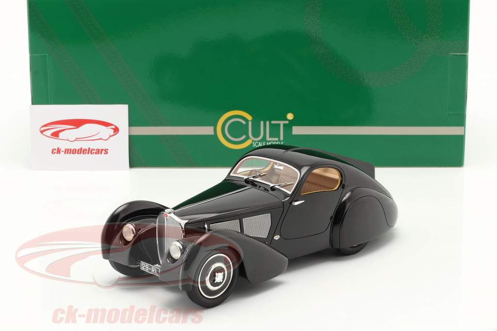 Bugatti Tipo 51 Dubois Coupe 1931 negro 1:18 Cult Scale