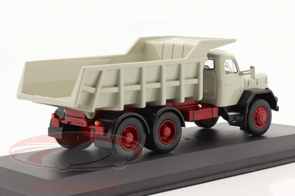 Magirus Jupiter 6x6 Tombereau gris 1:43 Ixo