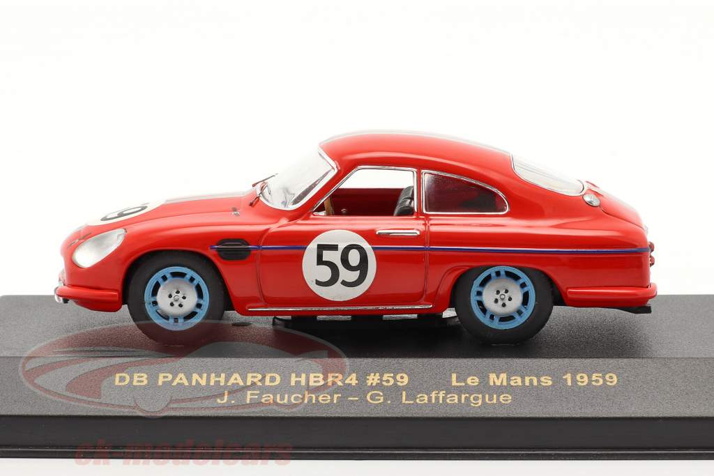 DB Panhard HBR4 º 59 24h Le Mans 1959 Faucher / Laffargue 1:43 Ixo