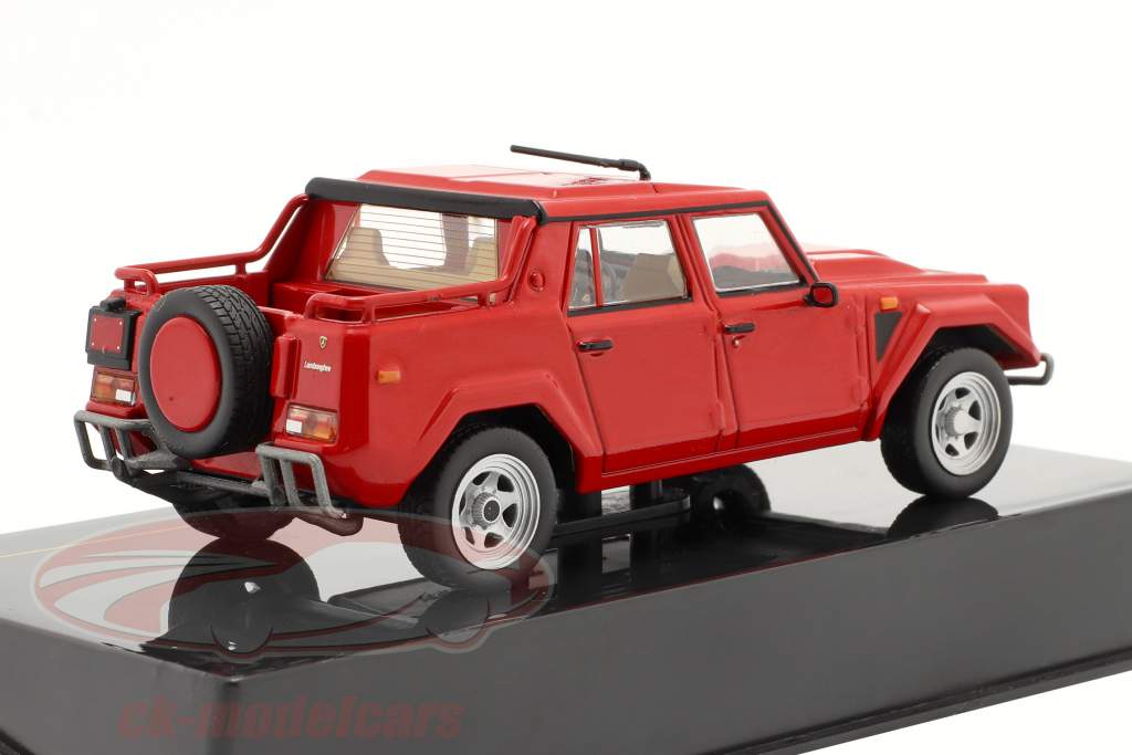 Lamborghini LM002 ano 1986 vermelho 1:43 Ixo