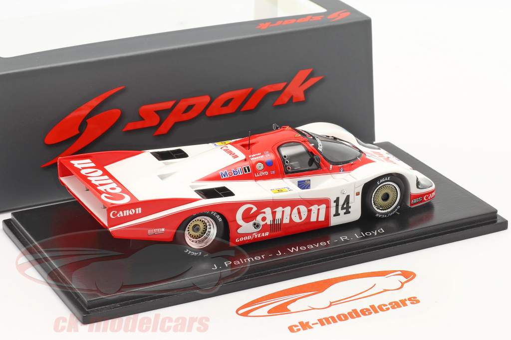 Porsche 956 #14 2° 24h LeMans 1985 Palmer, Weaver, Lloyd 1:43 Scintilla