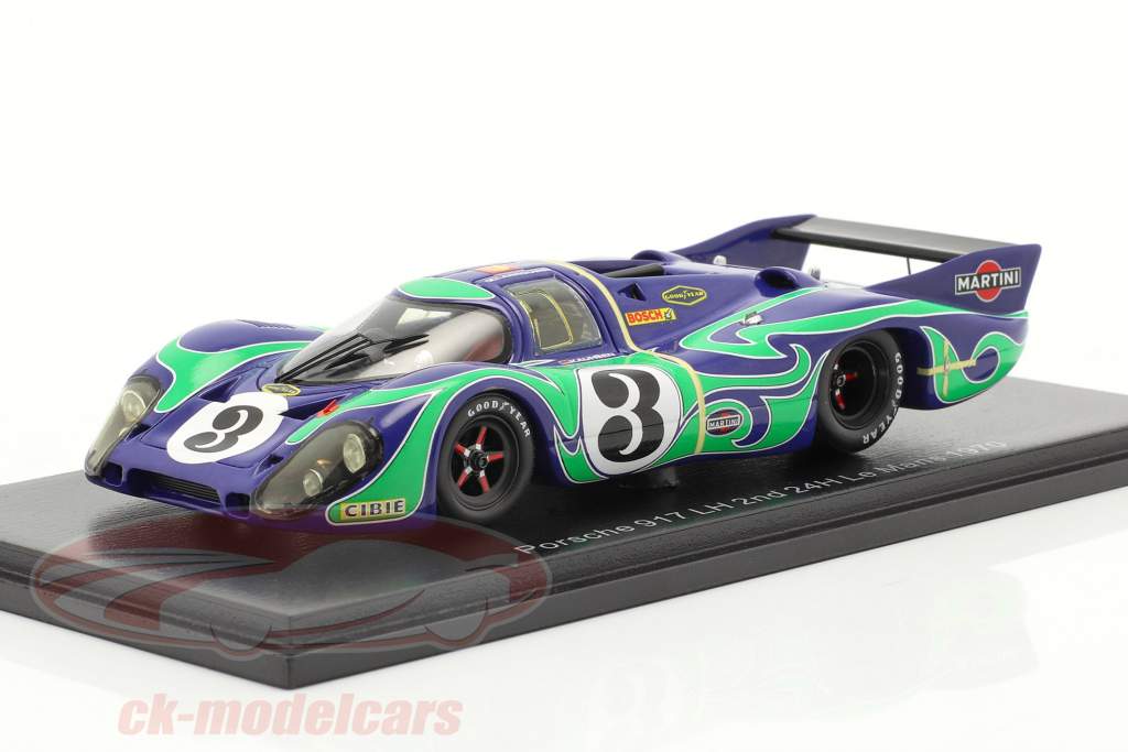 Porsche 917 LH #3 2e 24h LeMans 1970 Kauhsen, Larrousse 1:43 Spark