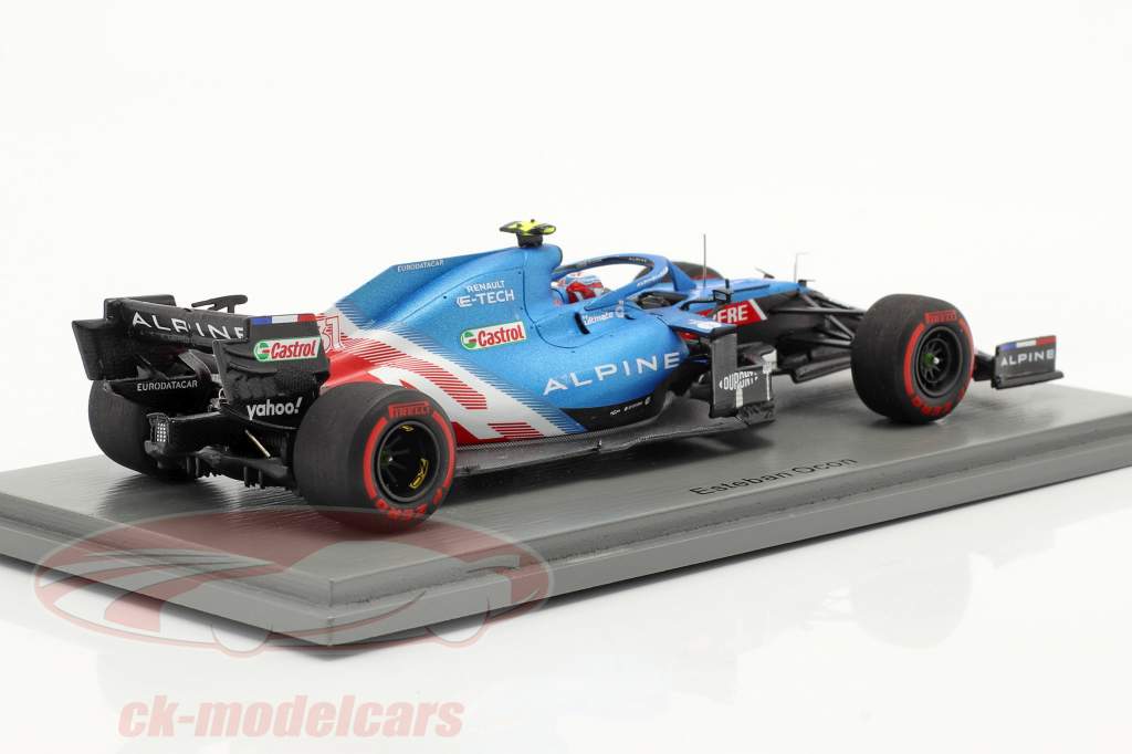 Esteban Ocon Alpine A521 #31 Bahreïn GP formule 1 2021 1:43 Spark
