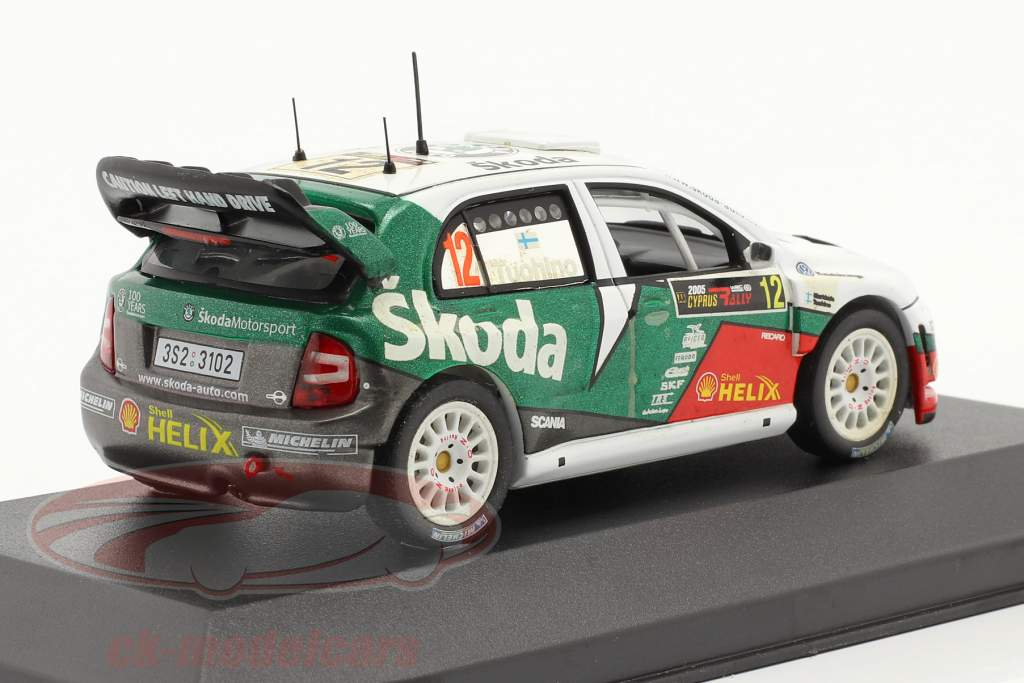 シュコダファビアWRC＃12ラリーキプロス2005 1時43完成モデル