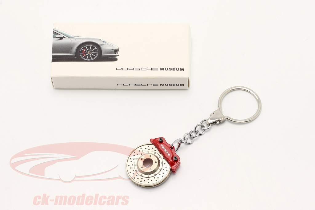 Porsche Nøglering Bremseskive rød AUTOart