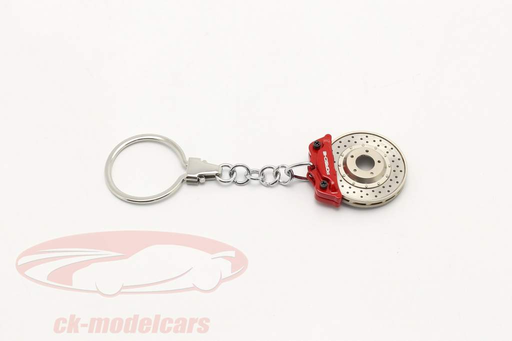 Porsche Nøglering Bremseskive rød AUTOart