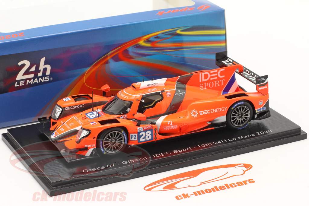 Oreca 07 #28 10日 24h LeMans 2020 IDEC Sport 1:43 Spark