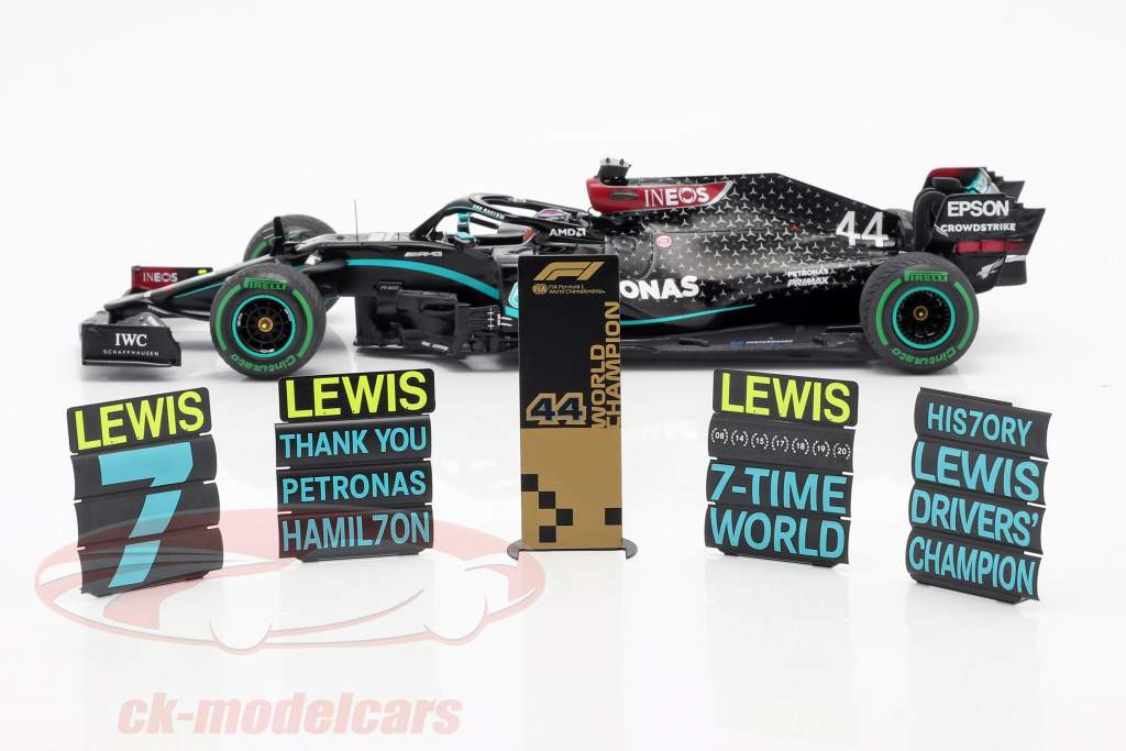 L. Hamilton Mercedes-AMG F1 W11 #44 World Champion Turkey GP F1 2020 1:18 Spark