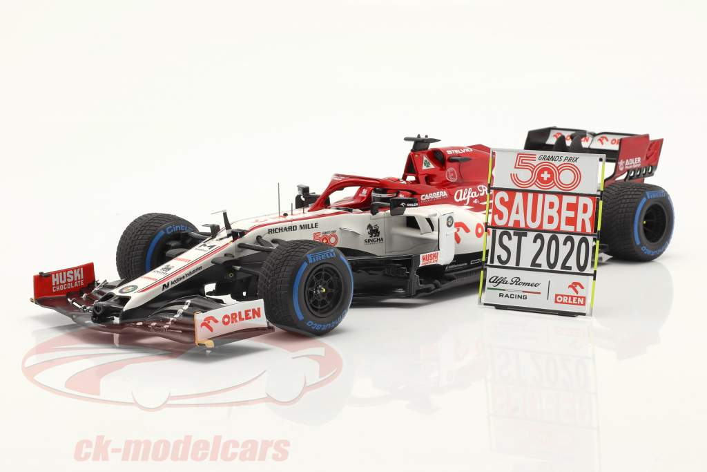 Kimi Räikkönen Alfa Romeo Racing C39 #7 pavo GP fórmula 1 2020 1:18 Spark