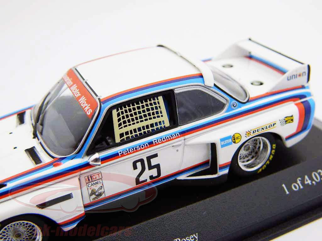 ミニチャンプス 1/18 BMW CSL 3.5 IMSA・Winner '75 BMW: A NOS 1:18 scale Minichamps BMW 3.5 CSL IMSA Redman