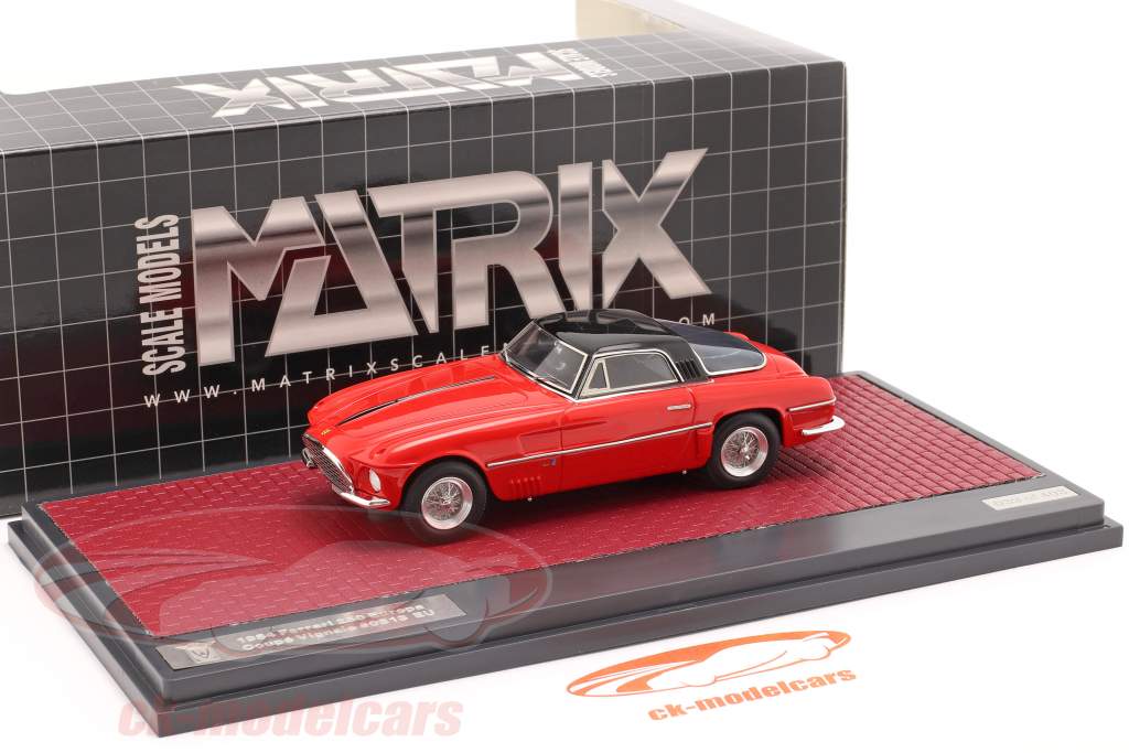 Ferrari 250 Europa Coupe Vignale 1954 rouge / noir 1:43 Matrix