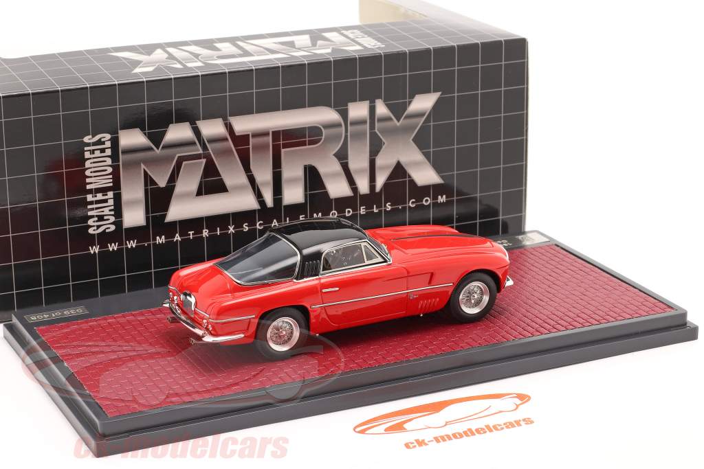 Ferrari 250 Europa Coupe Vignale 1954 rouge / noir 1:43 Matrix