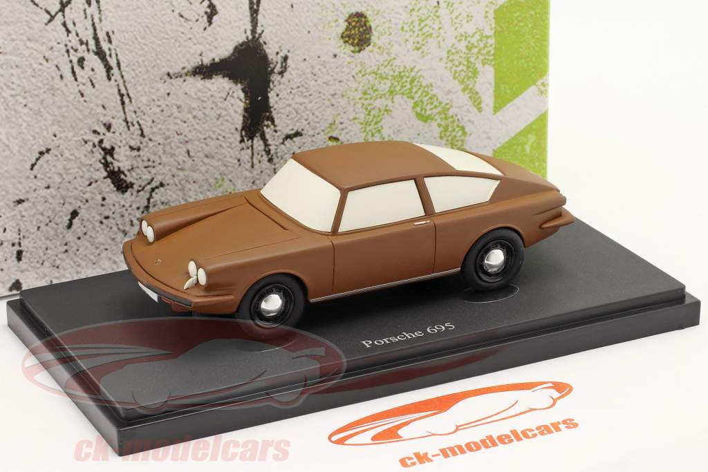 Porsche 695 Année de construction 1957 marron 1:43 AutoCult