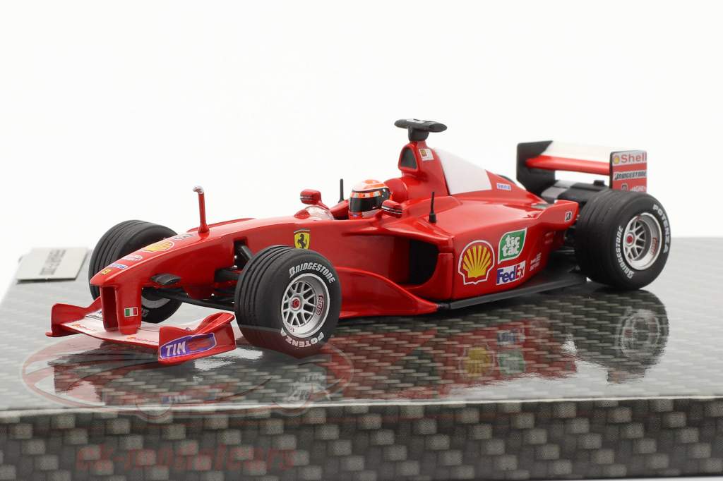 M. Schumacher Ferrari F1-2000 #3 vinder europæisk GP formel 1 Verdensmester 2000 1:43 Ixo