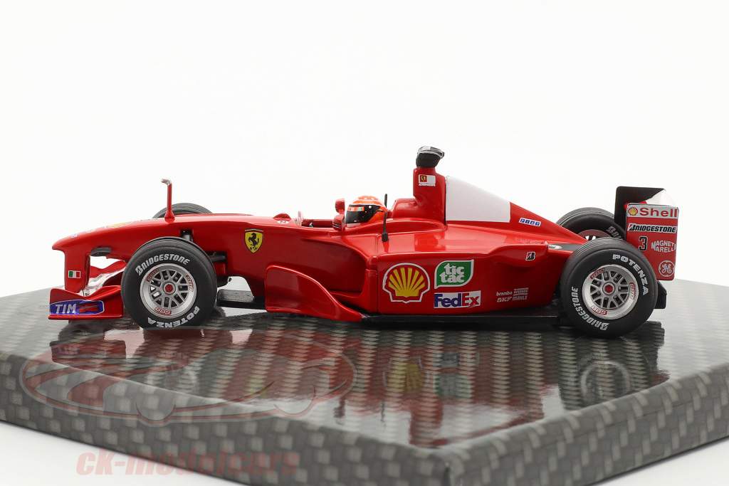 M. Schumacher Ferrari F1-2000 #3 vinder europæisk GP formel 1 Verdensmester 2000 1:43 Ixo