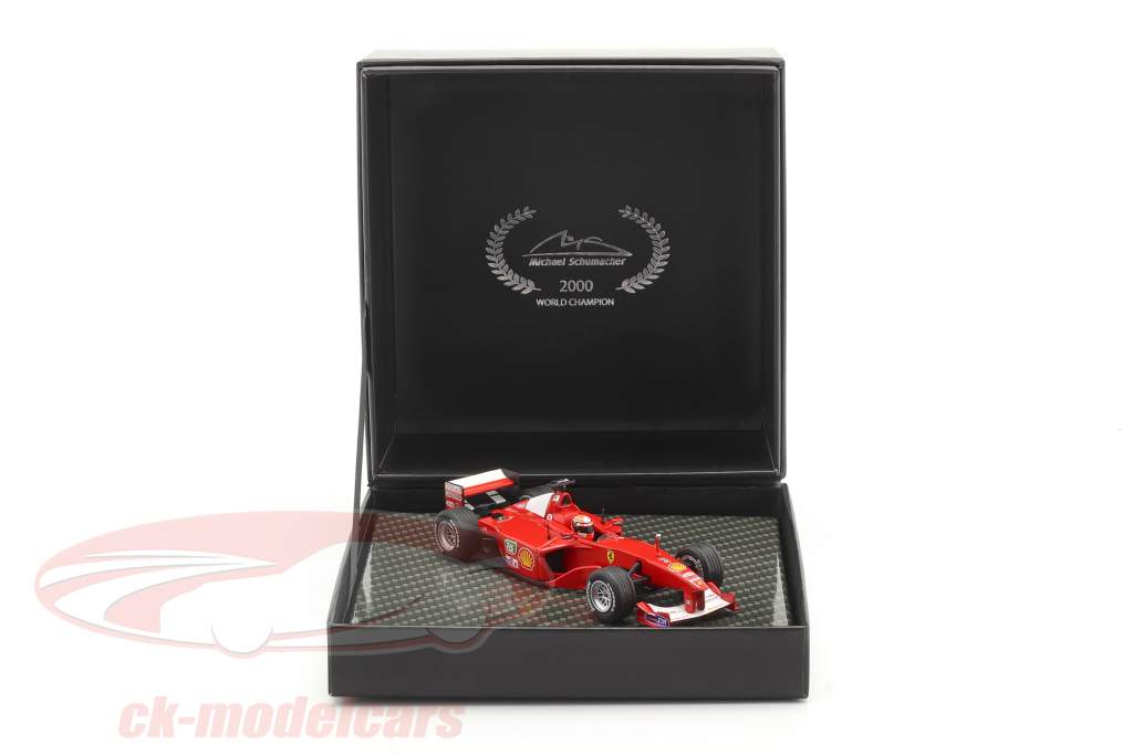 M. Schumacher Ferrari F1-2000 #3 vinder europæisk GP formel 1 Verdensmester 2000 1:43 Ixo