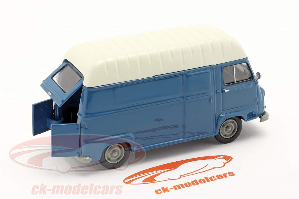Renault Estafette Van Année de construction 1959 bleu / blanche 1:43 Norev