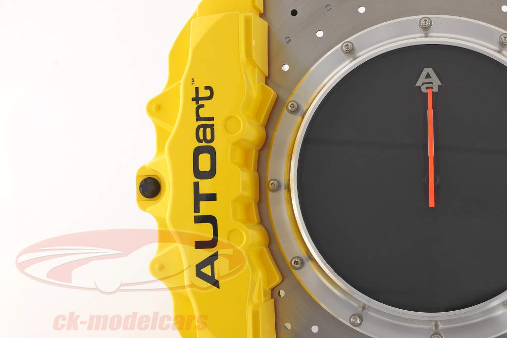 レーシングブレーキディスク 卓上時計 AUTOart