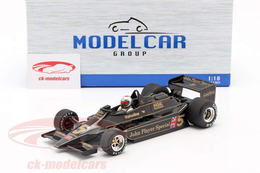 Mario Andretti Lotus 79 #5 Чемпион мира Бельгия GP F1 1978 1:18 ModelCar Group