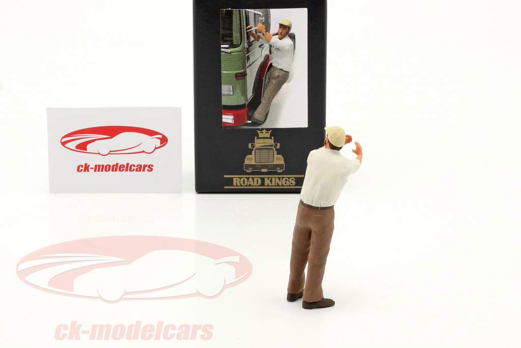 chiffre Conducteur de camion Franz sur à la Marchepied debout 1:18 Road Kings