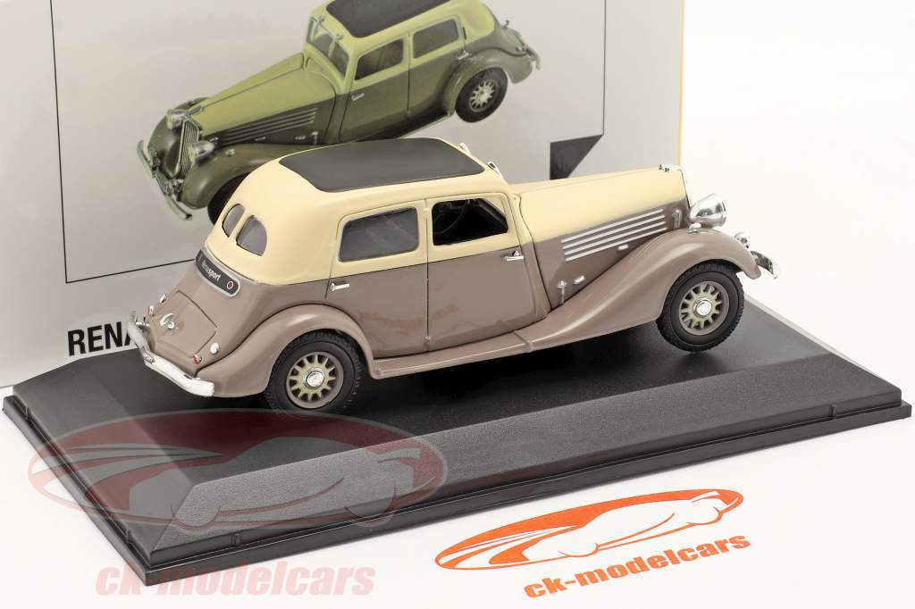 Renault Nervasport Année de construction 1932-1935 brun / beige 1:43 Norev