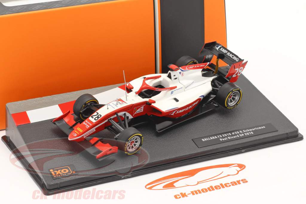 Robert Schwarzman Dallara F3 #28 campeón Circuit Paul Ricard F3 2019 1:43 Ixo