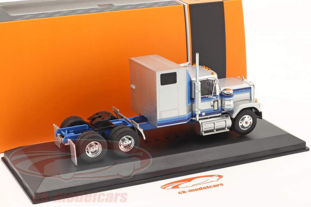 GMC General Année de construction 1980 argent / bleu 1:43 Ixo