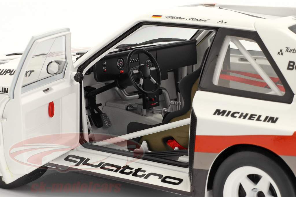 Audi Sport quattro S1 E2 #1 Gagnant Pikes Peak 1987 Walter Röhrl 1:18 AUTOart