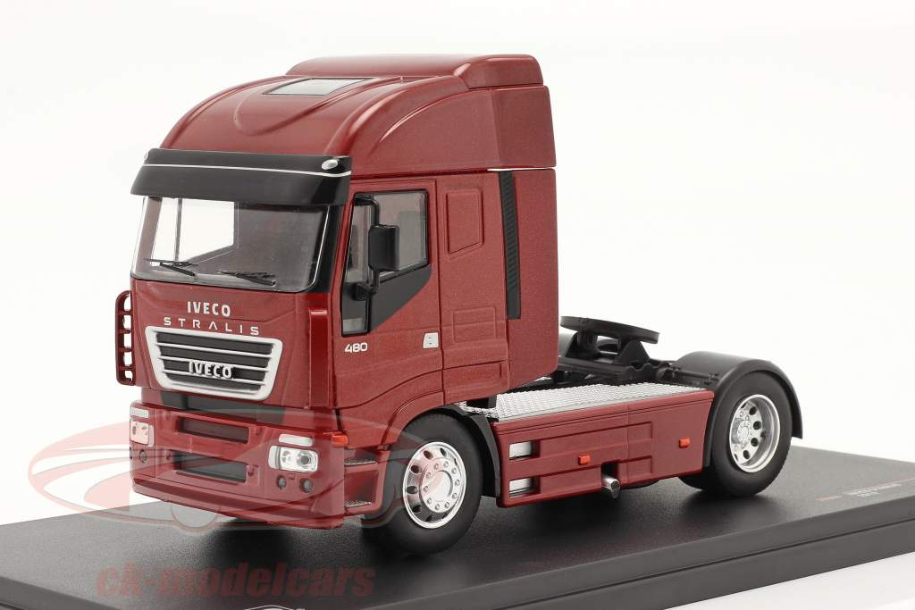 Iveco Stralis year 2012 red metallic 1:43 Ixo