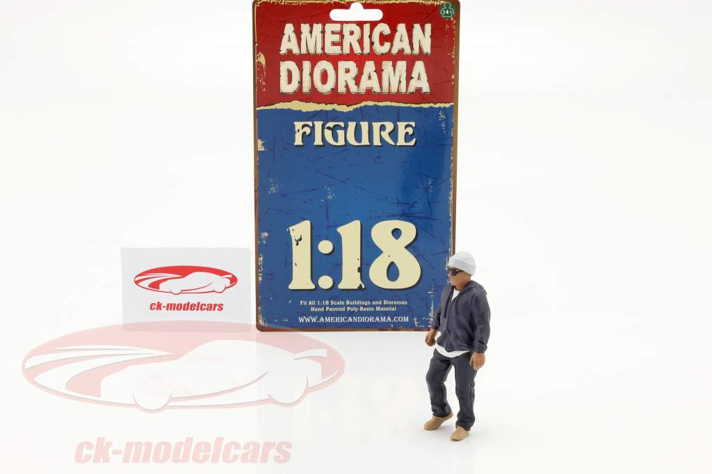 Car Meet Series 1  figure #4  1:18 American Diorama
