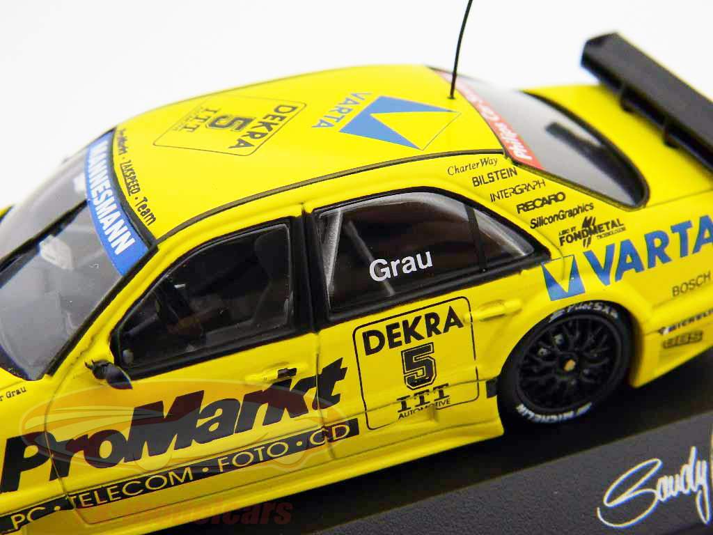 A. Gray AMG Mercedes C180 #5 Presentatie Auto DTM 1995 1:43 Minichamps