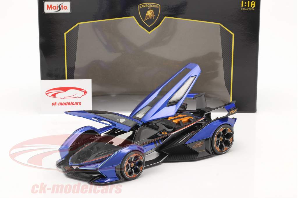 Lamborghini V12 Vision GT 2020 blu / Nero 1:18 Maisto